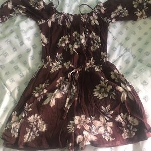 Floral Romper, Size Small